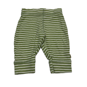 3/10$  Huggies Green and White Striped Baby Pants size 3M